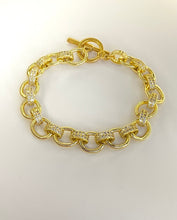 Load image into Gallery viewer, 24k Gold Filled Vera bracelet