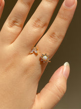 Load image into Gallery viewer, Opal Butterfly Ring